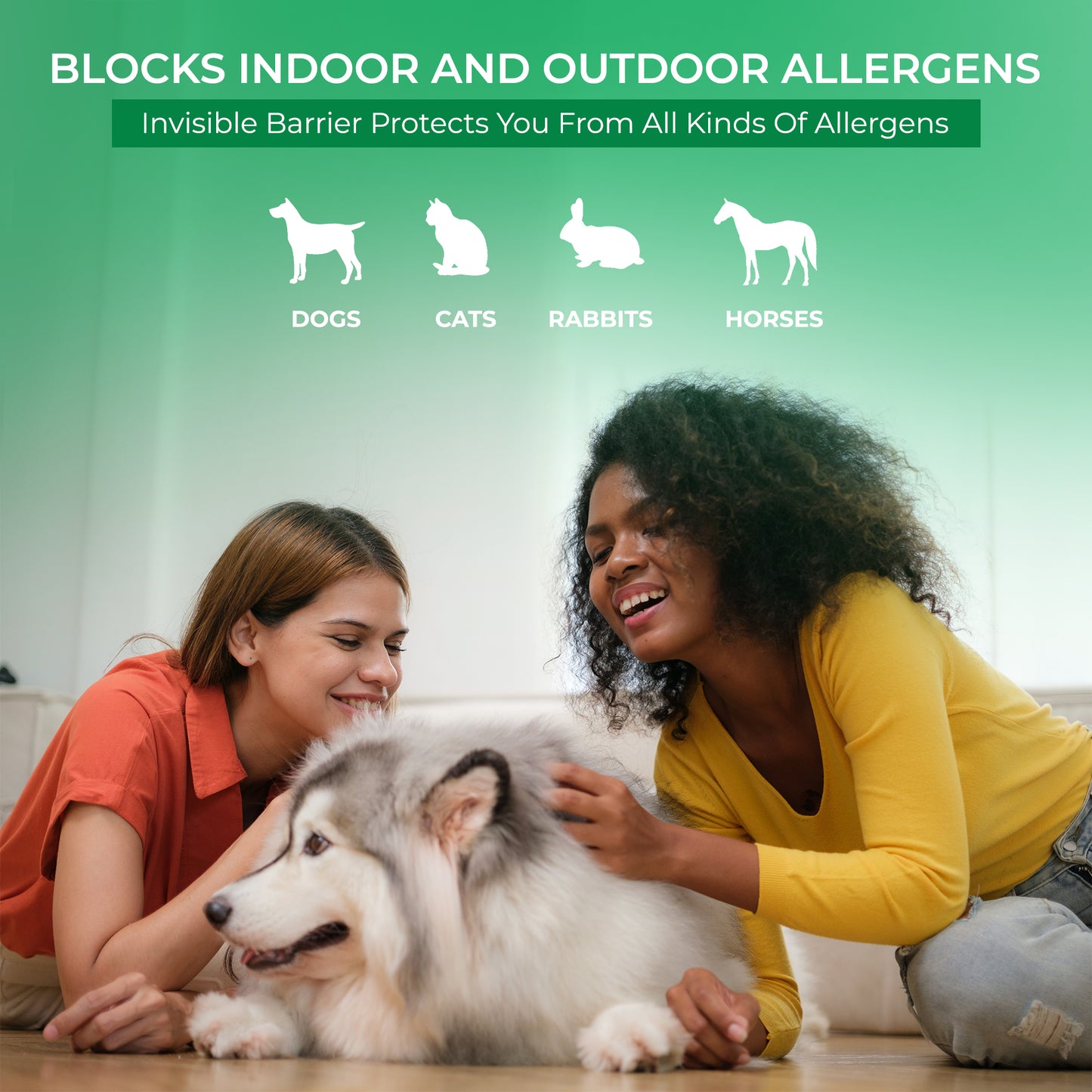 NasalGuard For Pet Lovers- Allergy Relief Gel, Drug-Free, Cool Menthol, 10g Tube