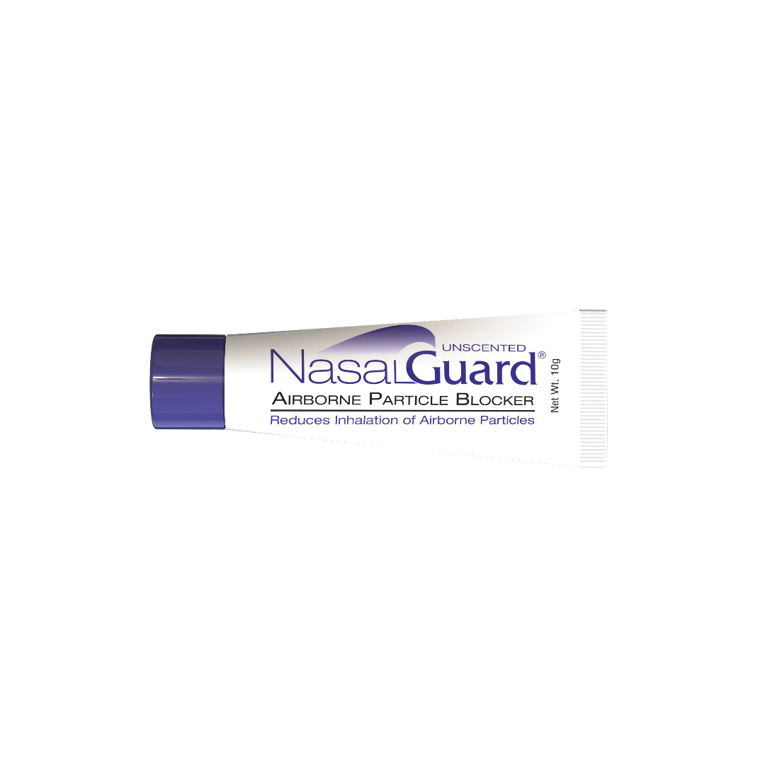 NasalGuard For Air Travelers - Allergy Relief Gel, Drug-Free, Unscented, 10g Tube